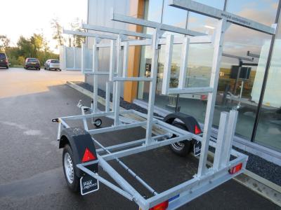 Easyline Steigeraanhangwagen enkelas 250x160x150cm 750kg